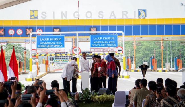 Tol Pandaan Sudah Resmi